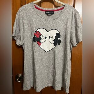 Kate Spade x Disney T-Shirt with Mickey and Minnie Design